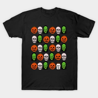 Silver Shamrock Masks T-Shirt